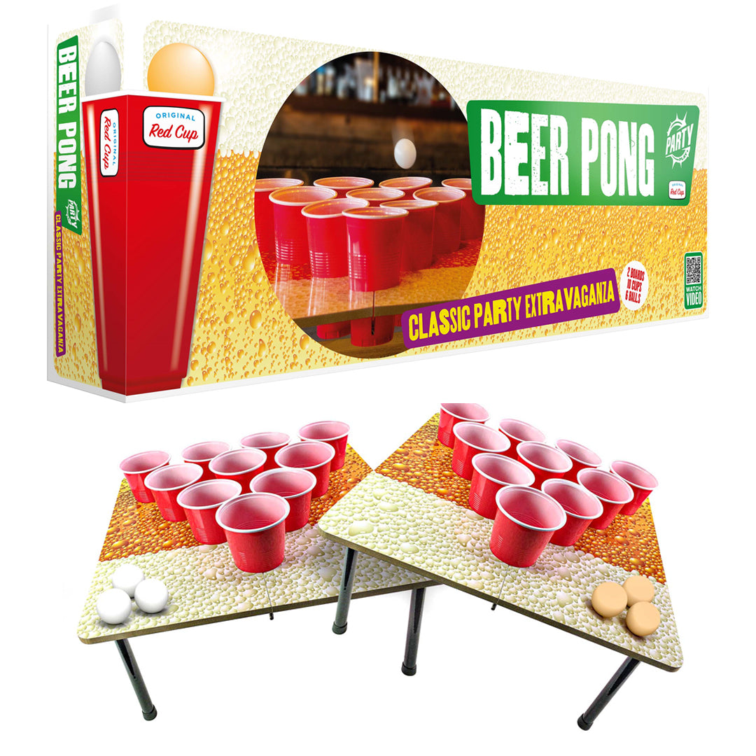 Beer Pong - Inkl. Bordtennisbolde