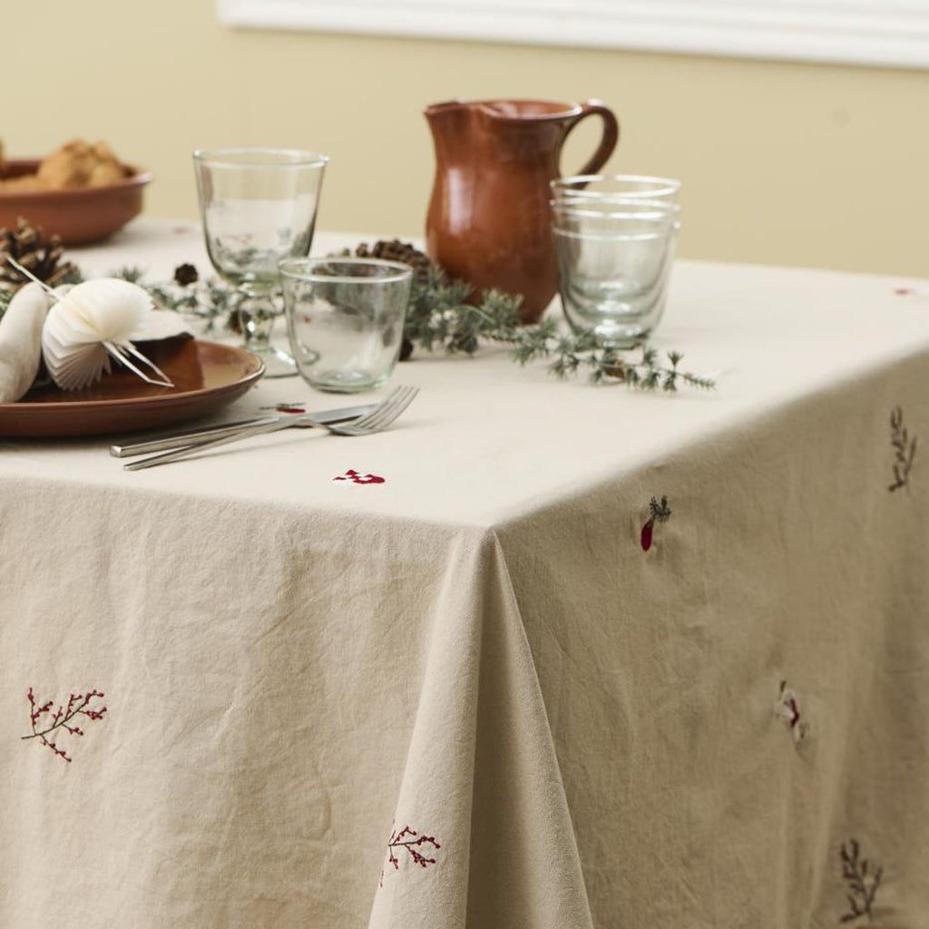 Borddækning til efterår & jul